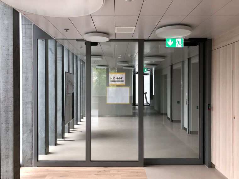 thermfix vario Fassaden, fuego light Türen, unico Türen and presto 50 Türen - The Circle, Zürich located in Zürich, Schweiz