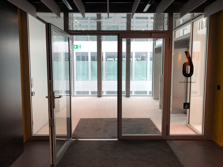 thermfix vario Fassaden, fuego light Türen, unico Türen and presto 50 Türen - The Circle, Zürich located in Zürich, Schweiz