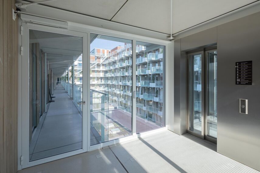 presto 50 Türen, presto 50 Fenster, unico xs Fenster and thermfix vario Fassaden - Fenix I, Rotterdam located in Rotterdam, die Niederlande