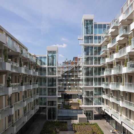 presto 50 Türen, presto 50 Fenster, unico xs Fenster and thermfix vario Fassaden - Fenix I, Rotterdam located in Rotterdam, die Niederlande