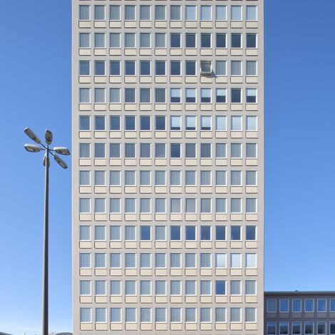 thermfix vario Fassaden and unico Fenster - Plärrer-Hochhaus, Nürnberg located in Nürnberg, Deutschland