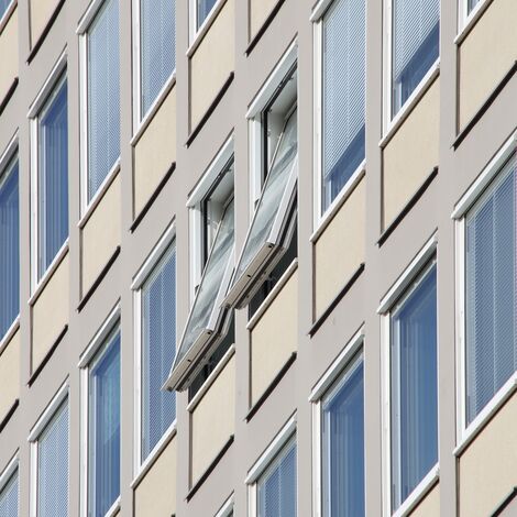 thermfix vario Fassaden and unico Fenster - Plärrer-Hochhaus, Nürnberg located in Nürnberg, Deutschland