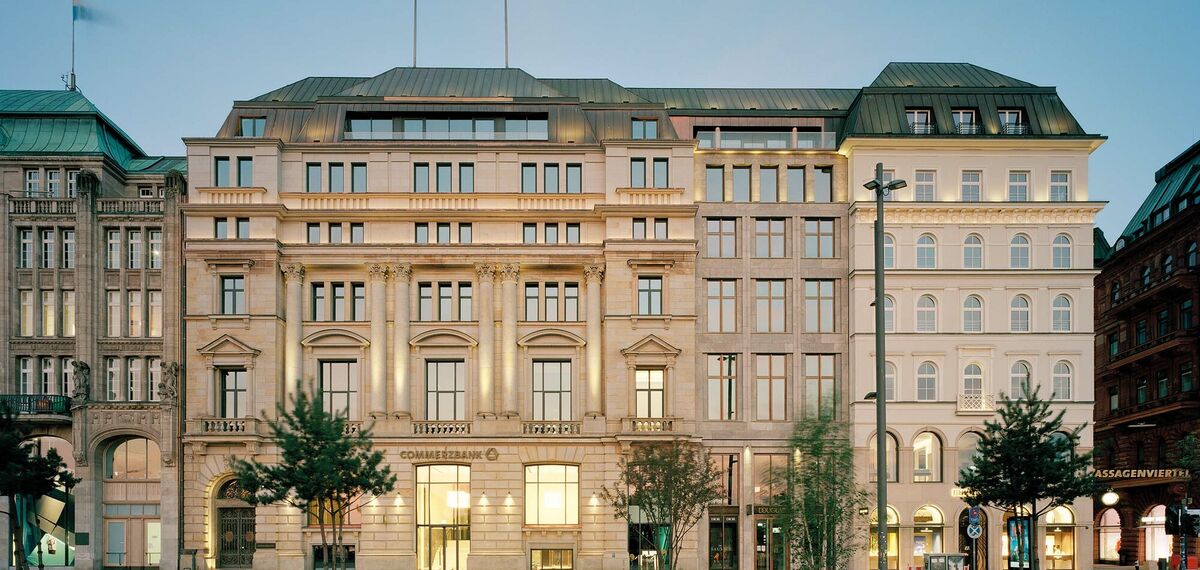 unico Fenster, fuego light Türen and presto 50 Türen - Jungfernstieg, Hamburg located in Hamburg, Deutschland