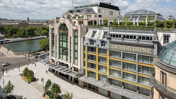 unico Fenster, unico xs Fenster and fuego light Türen - La Samaritaine, Paris located in Paris, Frankreich